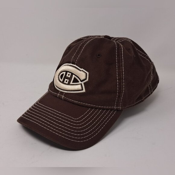 Montreal Canadiens Vintage American Needle Hat Cap NHL Hockey Rare Chocolate OS